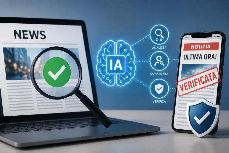 Come verificare se una notizia è vera con l'intelligenza artificiale
