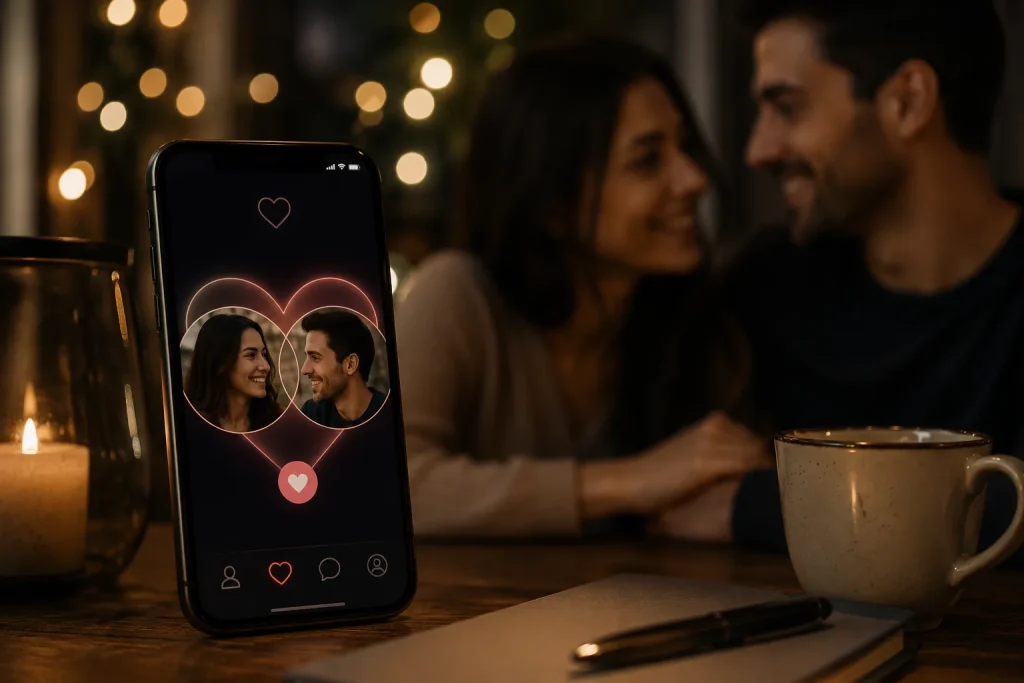 Intelligenza artificiale nelle app di dating online come Tinder, Bumble e Hinge