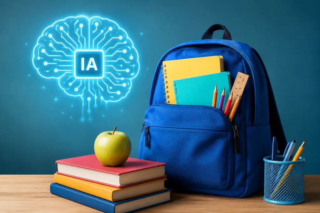 Intelligenza artificiale che aiuta i genitori a organizzare il rientro a scuola: checklist e budget