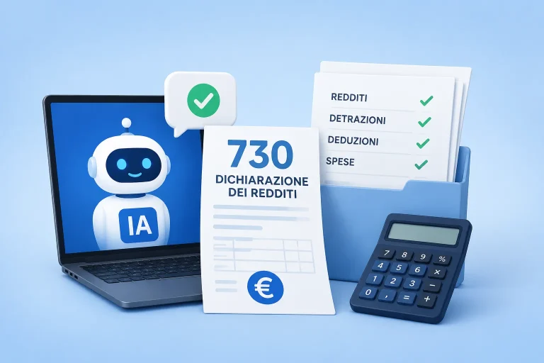 Come usare l'IA per il 730 e la dichiarazione dei redditi in Italia