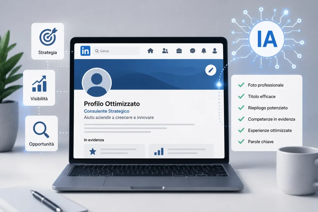 Come ottimizzare il profilo LinkedIn con l'intelligenza artificiale