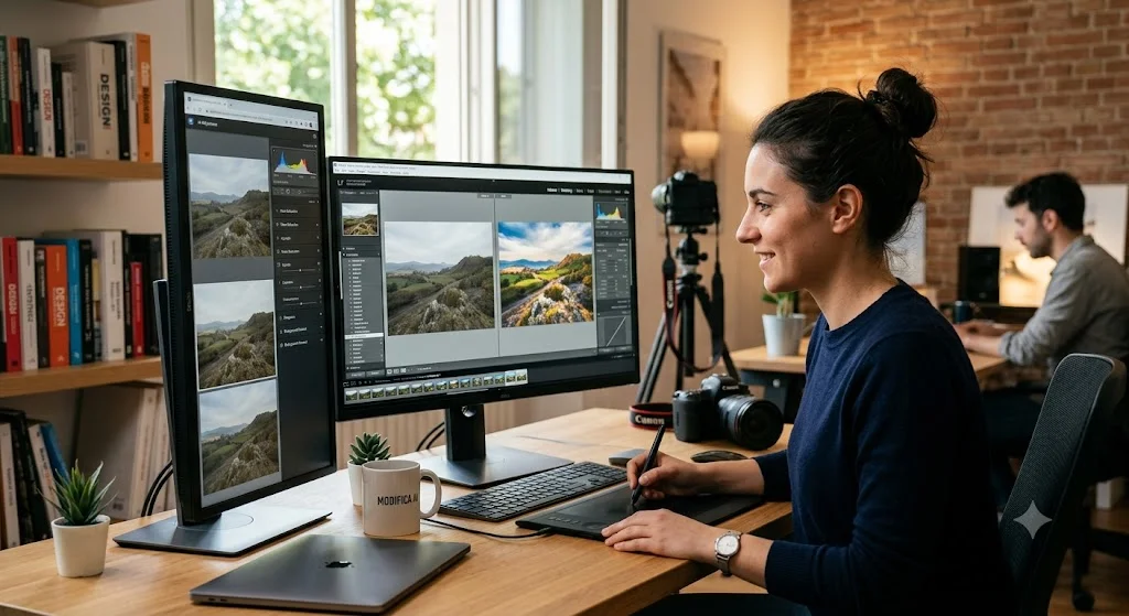 Migliorare e modificare foto con l'intelligenza artificiale