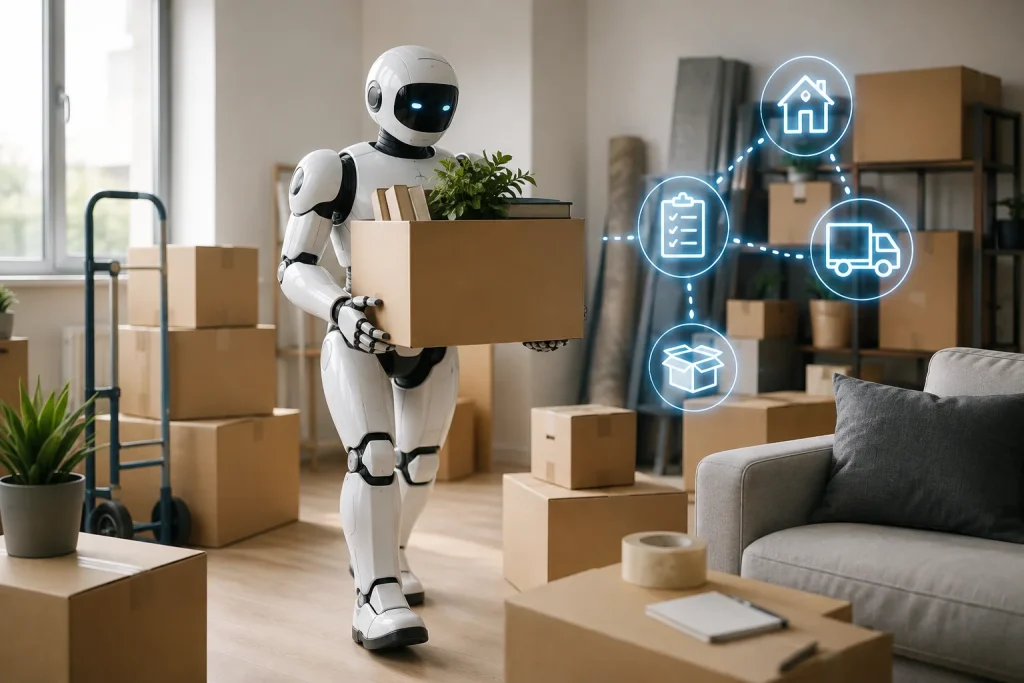 Come usare l'intelligenza artificiale per organizzare un trasloco