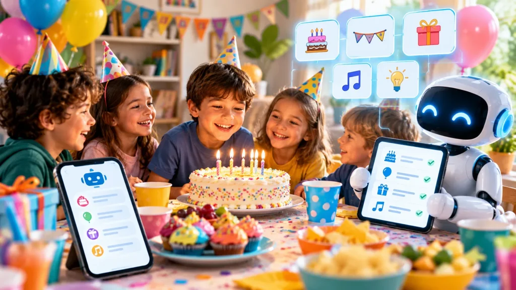 Come usare l'IA per organizzare una festa di compleanno per bambini