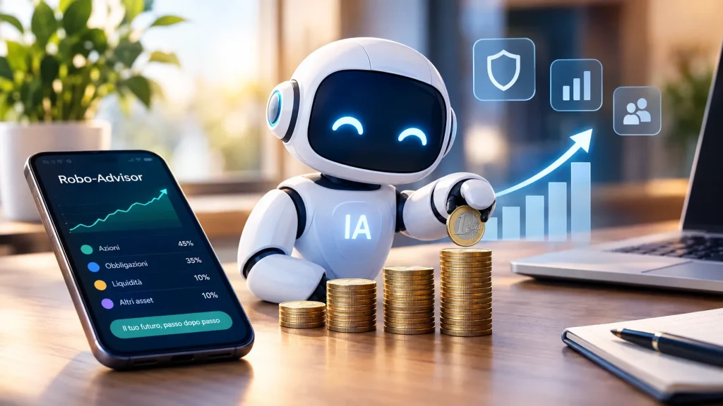 Intelligenza artificiale usata per investire i risparmi tramite robo-advisor