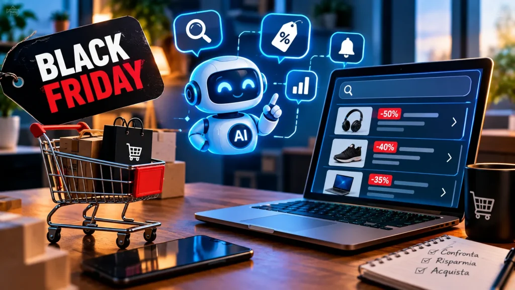 Black Friday: come usare l'IA per trovare vere offerte