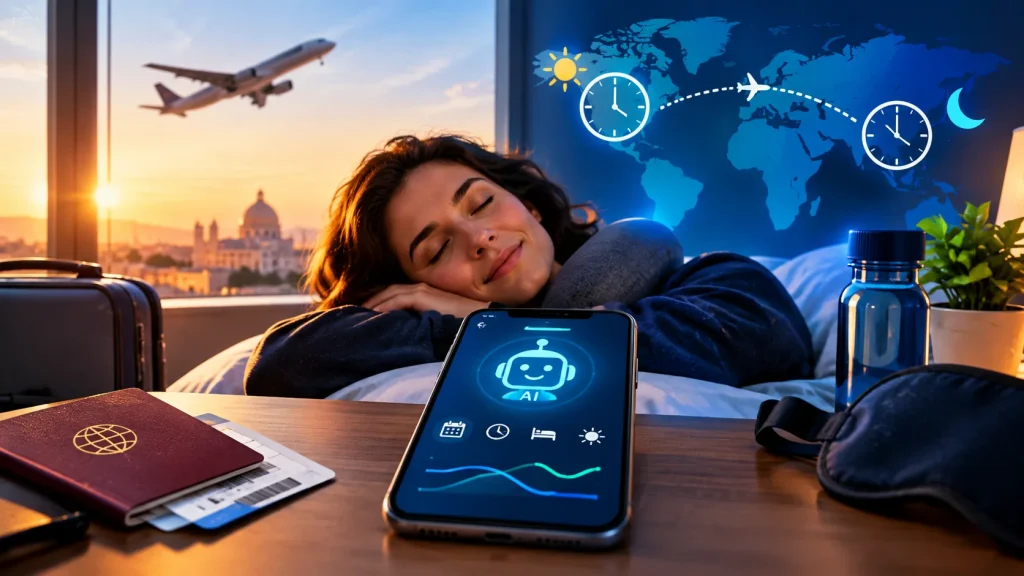 Come usare l'IA per il cambio dell'ora e il jet lag stagionale