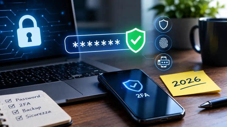 Password e sicurezza degli account: cosa serve sapere nel 2026